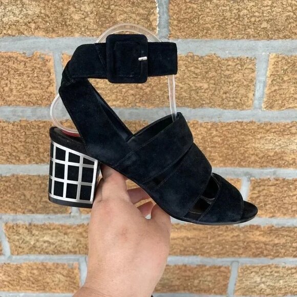 B Brian Atwood Baily Ankle Strap Sandals size 6 - Picture 3 of 13